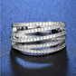 📢📢50% OFF !! ⏰🎉 2026 Sale — Over 32,300 Sold 💫 Adjustable Multi-Band Crossover Ring – Fashion Jewelry ✨