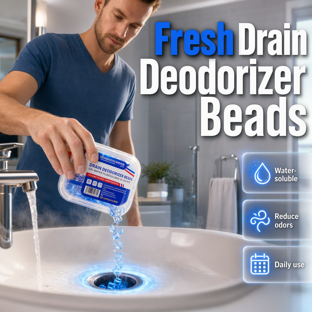 ⏰🔥LIMITED TIME 50% OFF!🔥50K+ SOLD! Household Drain Freshener & Cleaner