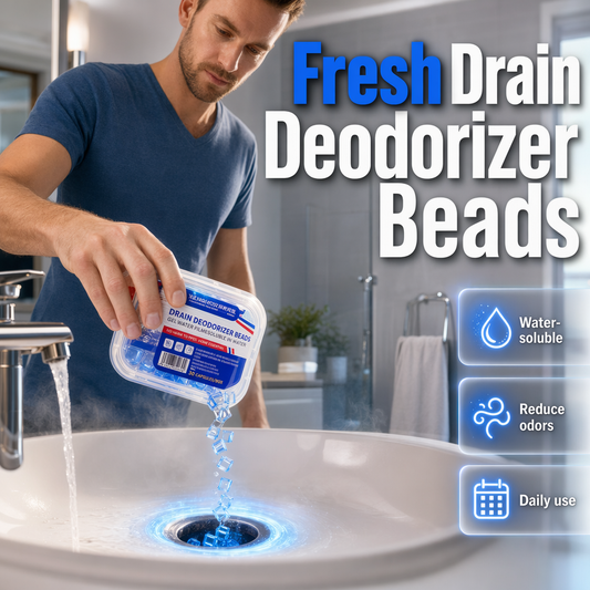 ⏰🔥LIMITED TIME 50% OFF!🔥50K+ SOLD! Household Drain Freshener & Cleaner