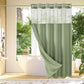 🛁✨50% OFF! 🚿🪟 Finally, a shower curtain that actually keeps water IN — no hooks, no leaks, waffle texture, bright & private. Over 12,658 bathrooms upgraded! ✨