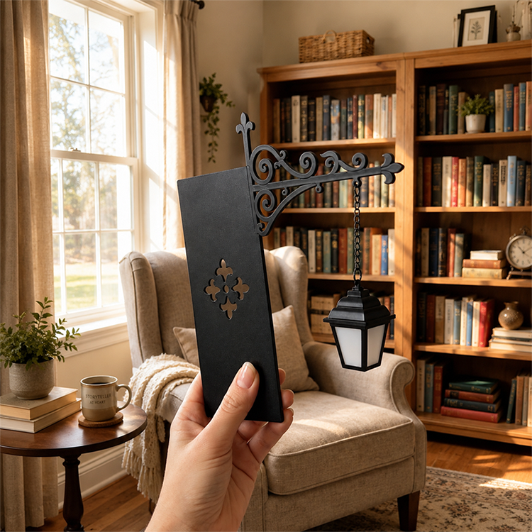 ⏰🔥LIMITED TIME 50% OFF!🔥50K+ SOLD! Miniature Retro Streetlight Bookend Light