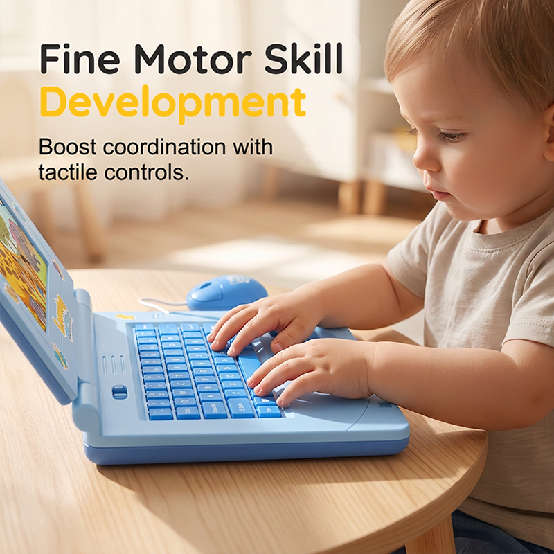 🏆🖥️Limited Time 50% Off‼️👧Interactive Simulation Toy Laptop｜Kids Educational Pretend Play Learning Toy🖥️