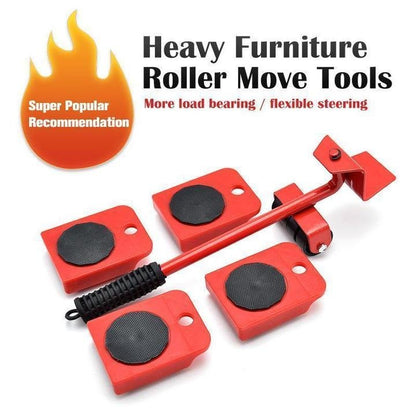 🛋️ Clearance 50% Off ✨ Furniture Moving System — Lift & Slide, 360° Rotation 🏠