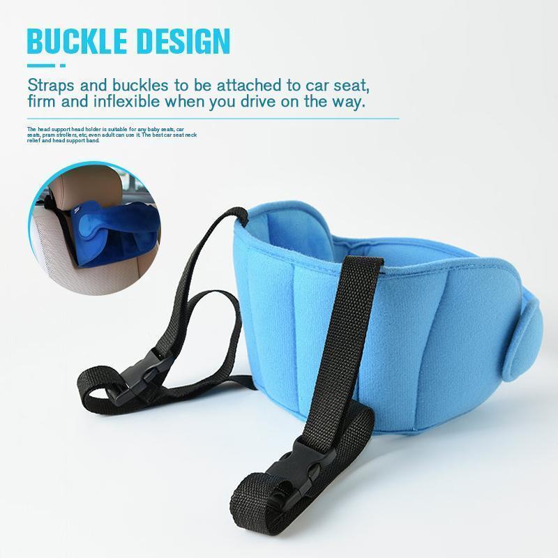 🎉 2026 Sale — Over 22100 Sold!💞 Car Sleeping Head Support Band‑Comfortable 🚗