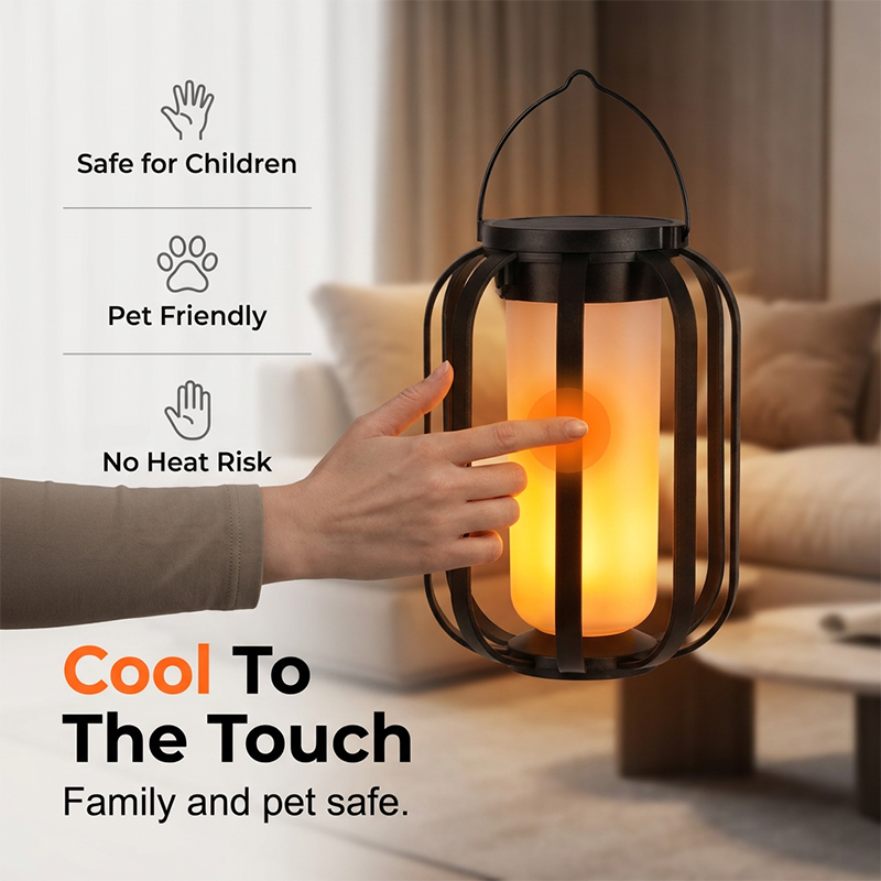 🔥🏮 Must-Have! 50% OFF ⏰ ✨ Solar Flame Lantern – Realistic Flicker, Zero Fire Risk ✨
