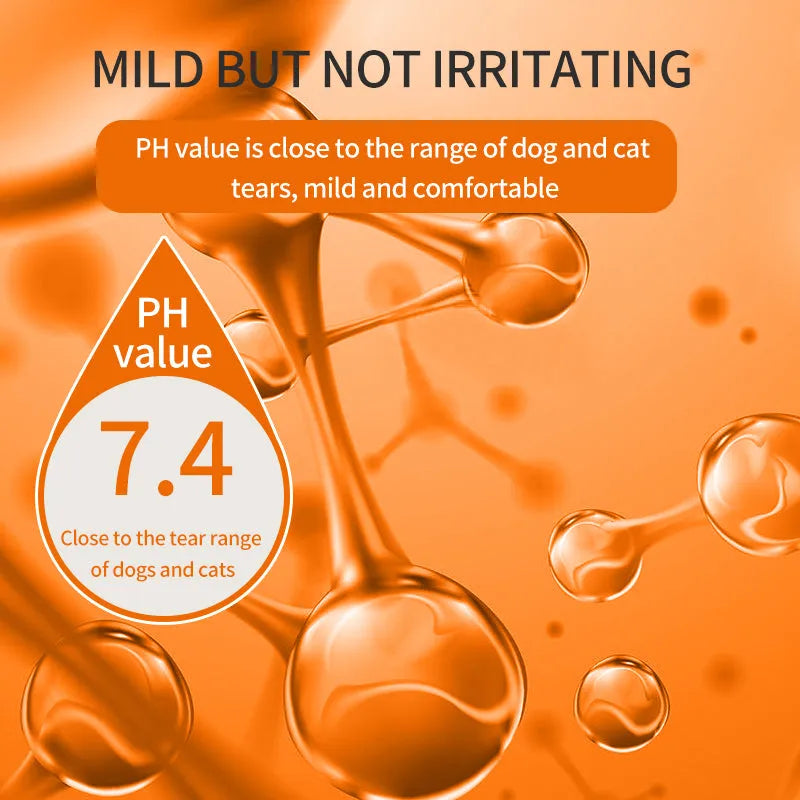 🐱🐶Pet Eye Cleaner & Drops – Gentle pH‑balanced formula, safe for dogs & cats. Soothes redness, removes tear stains & daily dirt. No peroxide! 🌿💧