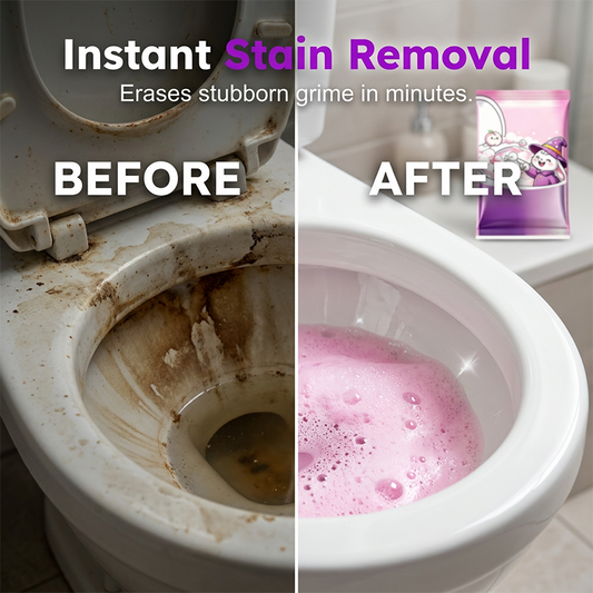 🔥 Automatic Foaming Toilet Bowl Cleaner Powder