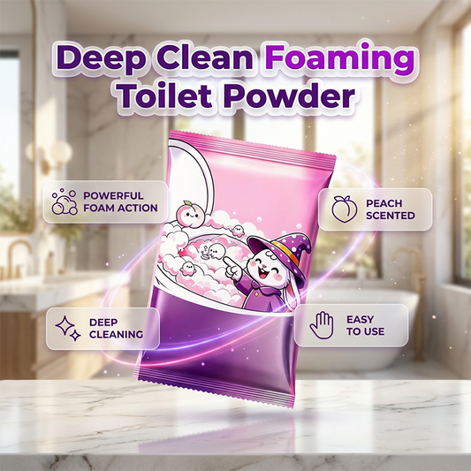 🔥 Automatic Foaming Toilet Bowl Cleaner Powder