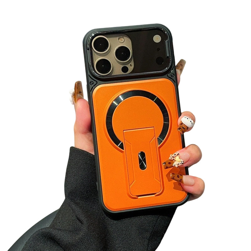⏳Time-Limited Special⏰Magnetic Phone Case with Flip Lens Cover and Invisible Kickstand