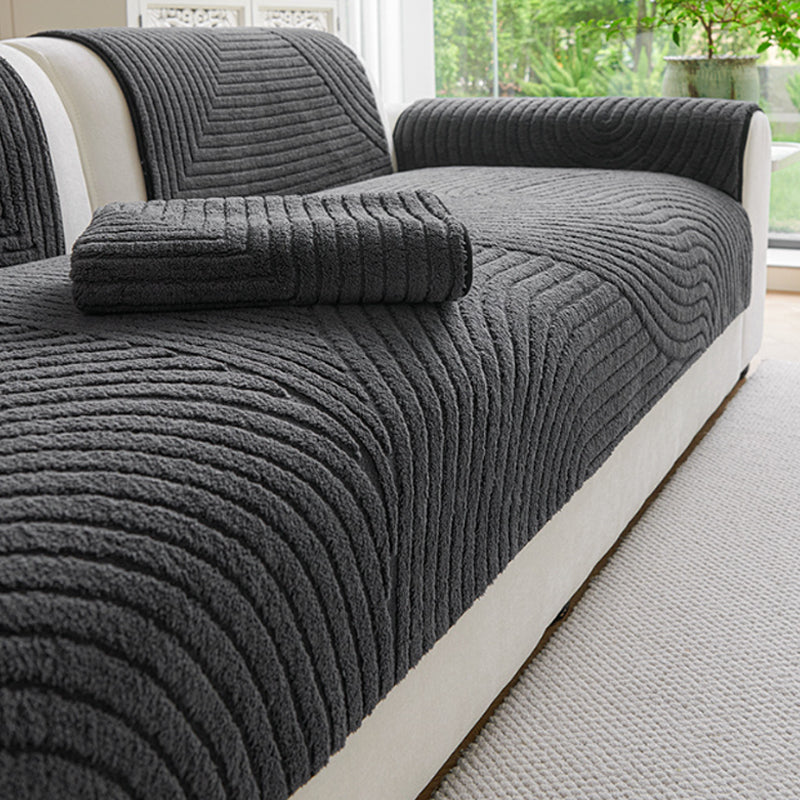 🛌☁️ 50% OFF! ❄️Velvet Sofa Cover – Cloud-Soft Warmth & Zero Slide – Non-Slip Backing, Ultra-Soft Plush for All Seasons