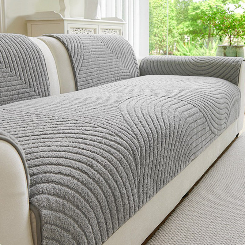 🛌☁️ 50% OFF! ❄️Velvet Sofa Cover – Cloud-Soft Warmth & Zero Slide – Non-Slip Backing, Ultra-Soft Plush for All Seasons