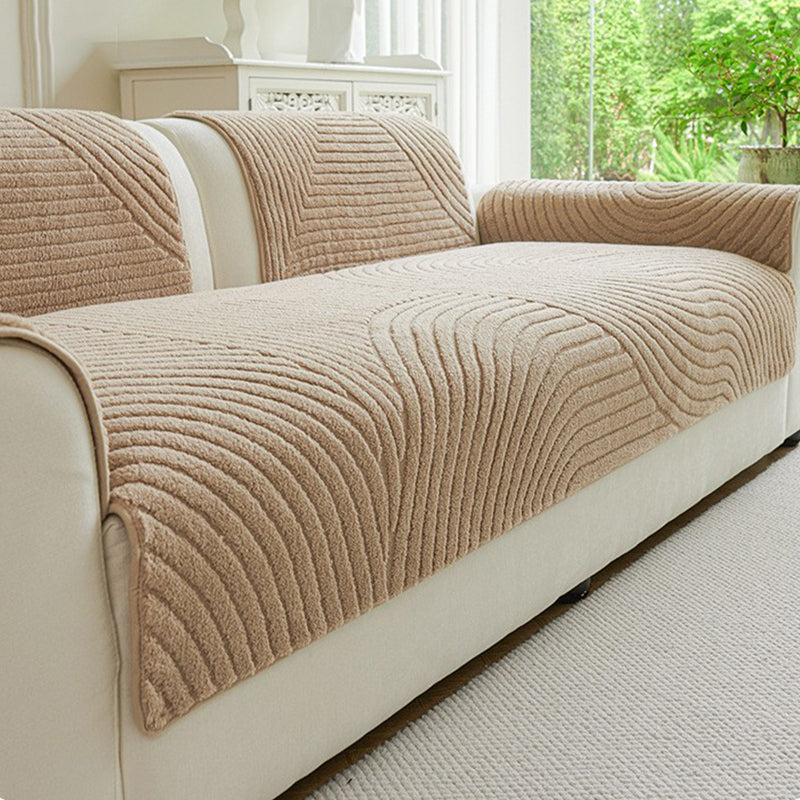 🛌☁️ 50% OFF! ❄️Velvet Sofa Cover – Cloud-Soft Warmth & Zero Slide – Non-Slip Backing, Ultra-Soft Plush for All Seasons