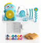🏺🪐Kids Electric Pottery Wheel Kit with Foot Pedal, Clay & Paints