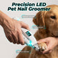 🐾✂️Rechargeable Pet Nail Clipper with LED Light🐶🐱