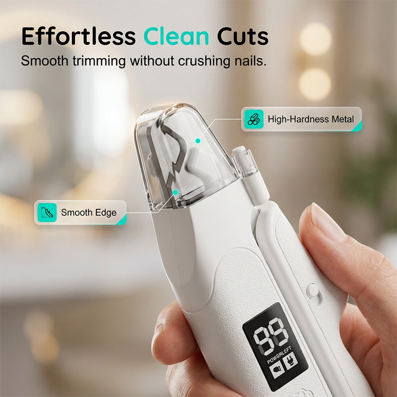 🐾✂️Rechargeable Pet Nail Clipper with LED Light🐶🐱