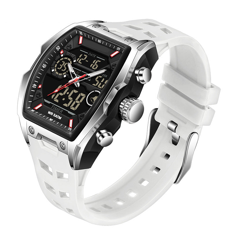 ⌚ 50% OFF NOW! ⏱️ Sports Watch – Dual-Display, Luminous Backlight & 5ATM Waterproof – For Active Lifestyles 🏃