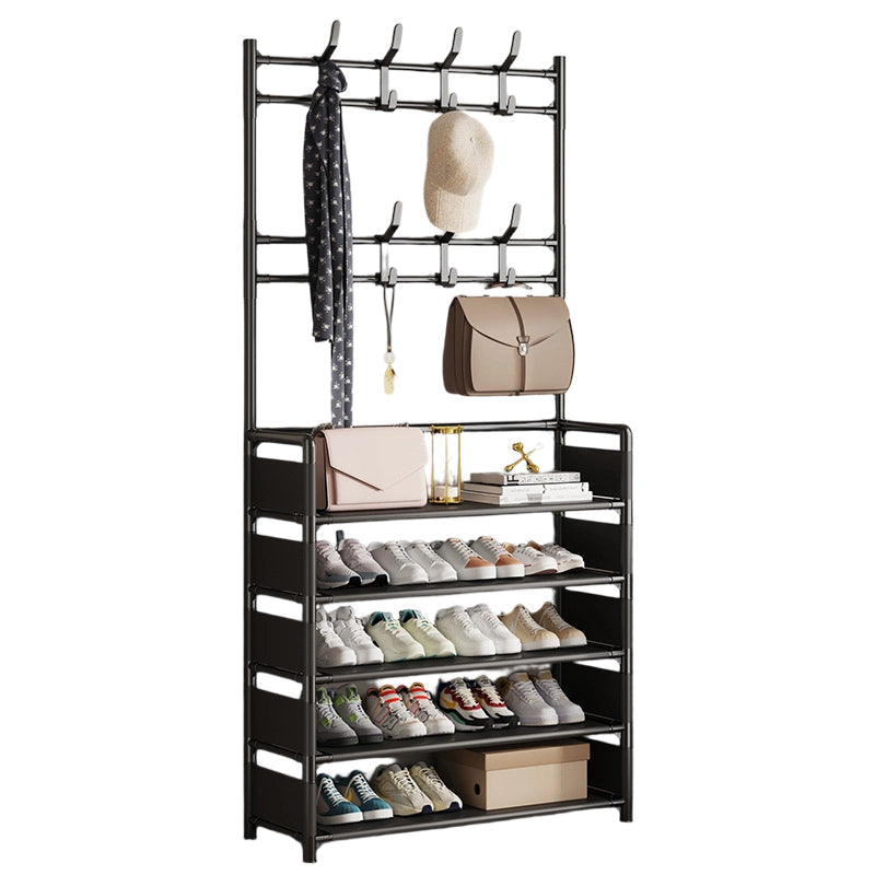 ⏳Time-Limited Special⏰ 3-in-1 Entryway Coat Rack and Shoe Storage Organizer, 4 or 5 Tiers