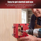 🚪 50% OFF NOW! 🔧 Door Latch Mortising Kit – Precise Cutouts, 3 Depths & Fits 1-3/8" & 1-3/4" Wood Doors 🛠️