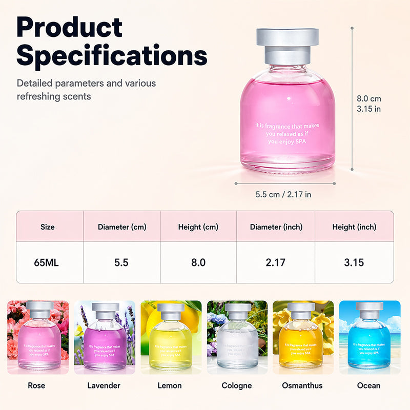 🔥50% OFF Long Lasting Car Perfume, Mild Natural Fragrance Auto Air Freshener, Effective Odor Eliminator, Compact De