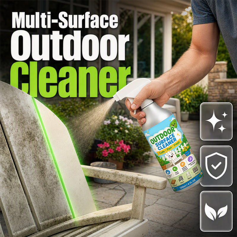 🧴🌿 50% OFF! Multi-Surface Patio Cleaner Spray – Lift Grime from Wood, Metal, Plastic & Stone
