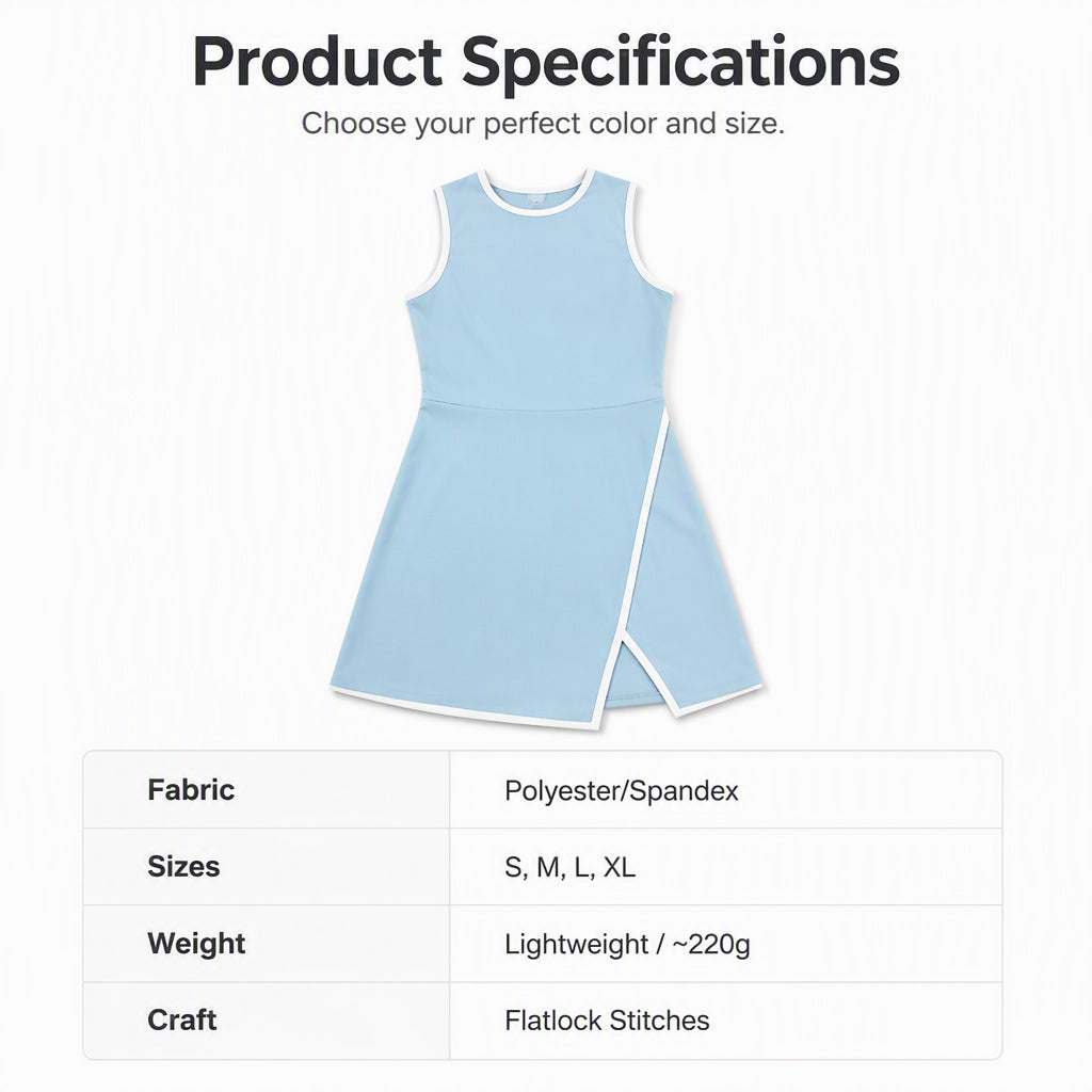 🎉 2026 Sale — Over 23,700 Sold!🎾 Breezy A-Line Tennis Dress – Breathable Sportswear ✨