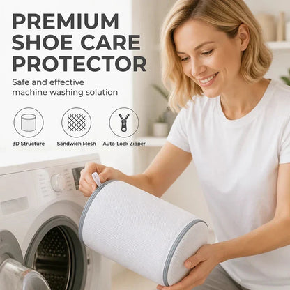 Double Layer Mesh Bag for Washing Shoes in the Washing Machine