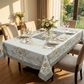 ⏳Time-Limited Special⏰Elegant Waterproof Embossed Floral Tablecloth