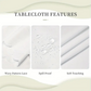 ⏳Time-Limited Special⏰Elegant Waterproof Embossed Floral Tablecloth
