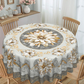 ⏳Time-Limited Special⏰Elegant Waterproof Embossed Floral Tablecloth