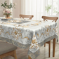 ⏳Time-Limited Special⏰Elegant Waterproof Embossed Floral Tablecloth