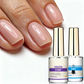 💅 Professional Milk Protein Nail Strengthener ✨🦹 - High Shine | Lightweight Texture | 4 Formulas | Daily Use | Base & Top Coat | 50% OFF