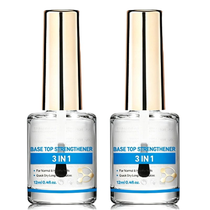 💅 Professional Milk Protein Nail Strengthener ✨🦹 - High Shine | Lightweight Texture | 4 Formulas | Daily Use | Base & Top Coat | 50% OFF