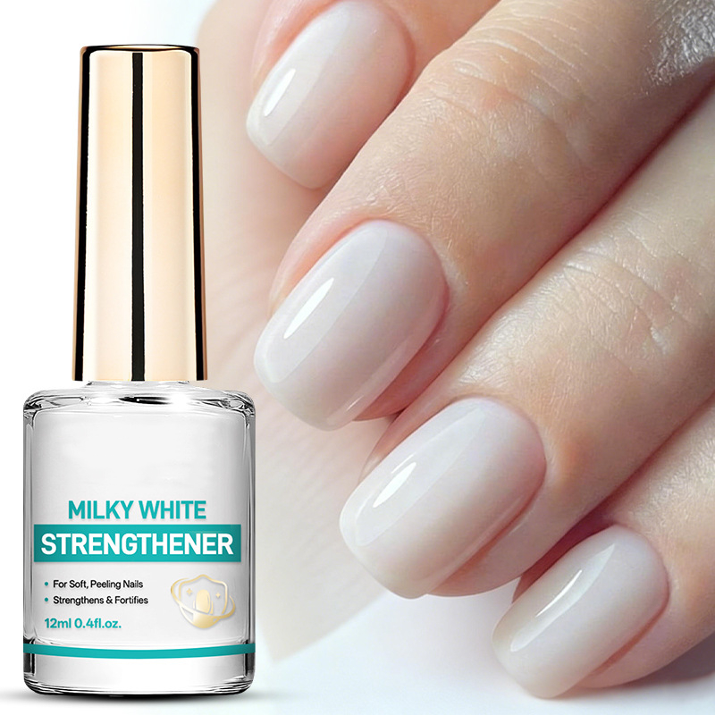 💅 Professional Milk Protein Nail Strengthener ✨🦹 - High Shine | Lightweight Texture | 4 Formulas | Daily Use | Base & Top Coat | 50% OFF