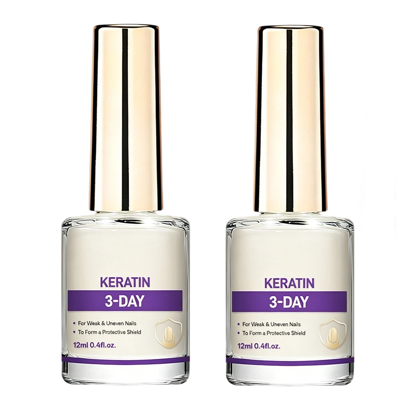 💅 Professional Milk Protein Nail Strengthener ✨🦹 - High Shine | Lightweight Texture | 4 Formulas | Daily Use | Base & Top Coat | 50% OFF