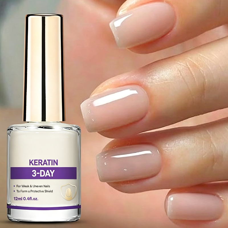 💅 Professional Milk Protein Nail Strengthener ✨🦹 - High Shine | Lightweight Texture | 4 Formulas | Daily Use | Base & Top Coat | 50% OFF