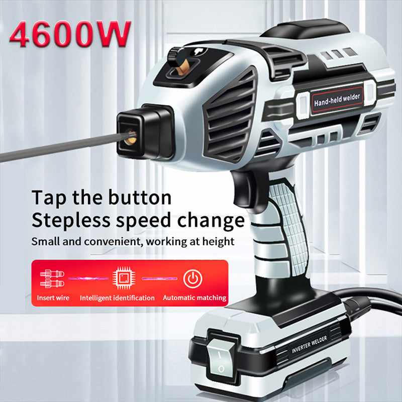 ⏳🔥LIMITED-TIME 50% OFF! ⏰Handheld Arc Welder – 4600W, 20-120A Adjustable & Portable for DIY & Repairs 🛠️