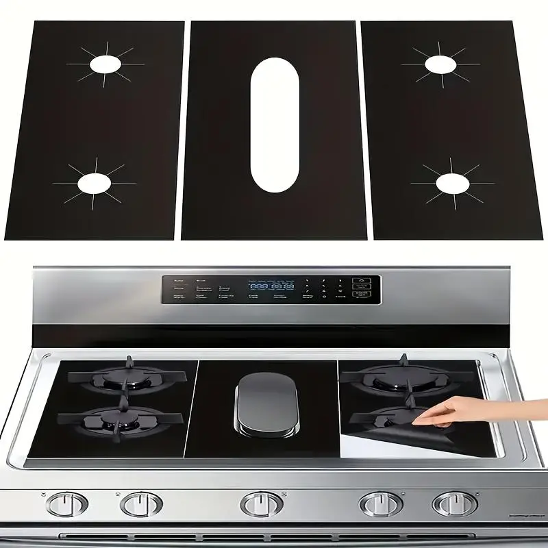 📢📢50% OFF !!⏰🎉 2026 Sale — Over 21,000 Sold! 🔥 Reusable Gas Stove Burner Protectors – Heat-Resistant to 260°C, Non-Stick, Easy Clean – Keeps Your Stove Looking New! ✨