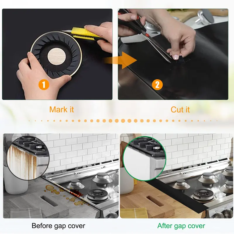📢📢50% OFF !!⏰🎉 2026 Sale — Over 21,000 Sold! 🔥 Reusable Gas Stove Burner Protectors – Heat-Resistant to 260°C, Non-Stick, Easy Clean – Keeps Your Stove Looking New! ✨