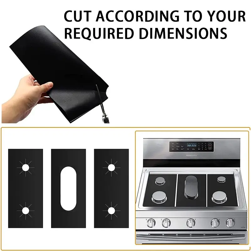 📢📢50% OFF !!⏰🎉 2026 Sale — Over 21,000 Sold! 🔥 Reusable Gas Stove Burner Protectors – Heat-Resistant to 260°C, Non-Stick, Easy Clean – Keeps Your Stove Looking New! ✨