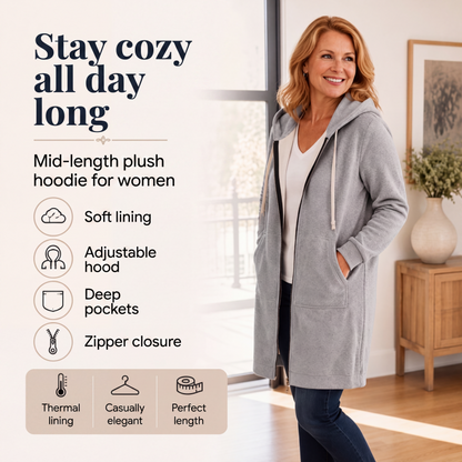 📢📢This Week's Special Price:$27.99!!🔥✨ Women's Zip-Up Fleece Hoodies