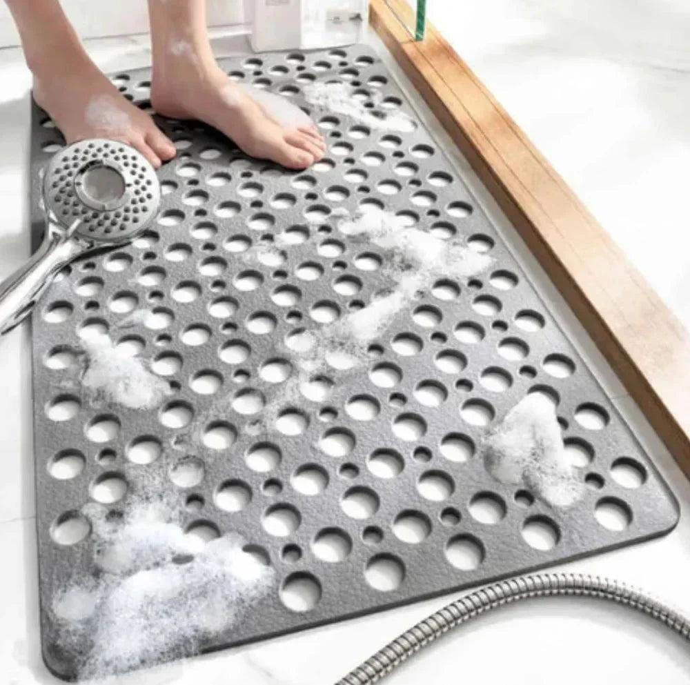 🛁LAST DAY SALE 50% OFF⚡50K+ SOLD🚿Premium Anti Slip Shower Safety Mat with Strong Suction Cups🧼