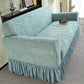 🏡✨50% OFF! 🛋️🛡️ Thickened Non-Slip Full Coverage Sofa Slipcover – Stylish Ruffle Skirt, Elastic Fit & Full Protection. Over 27,463 Sofas Refreshed!✨