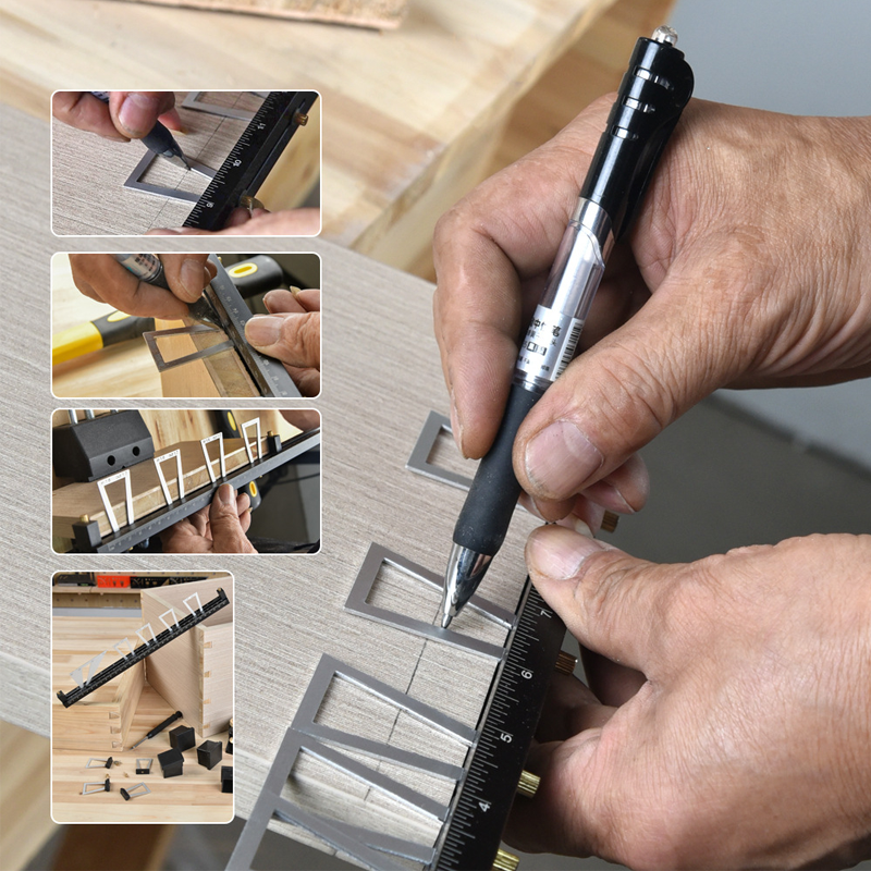 📐 28-Piece Woodworking Dovetail Marker Set 🛠️