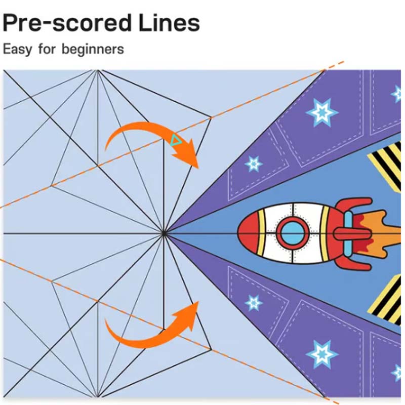 📢📢57% OFF !! ⏰Creative DIY Paper Airplane Set For Kids