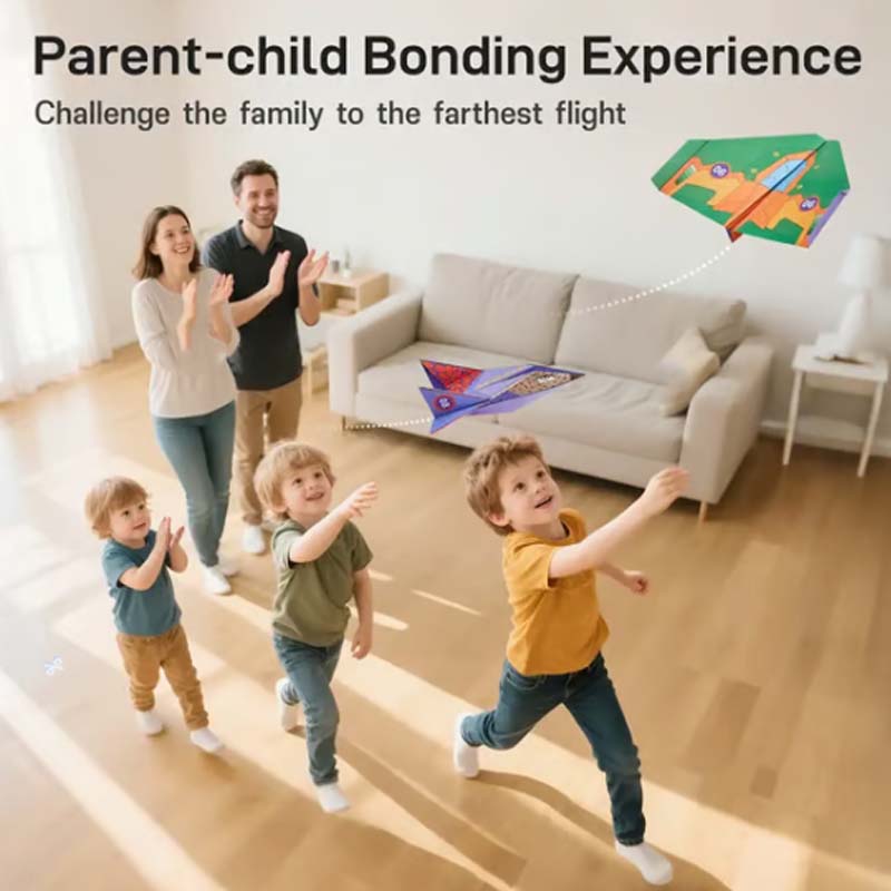 📢📢57% OFF !! ⏰Creative DIY Paper Airplane Set For Kids