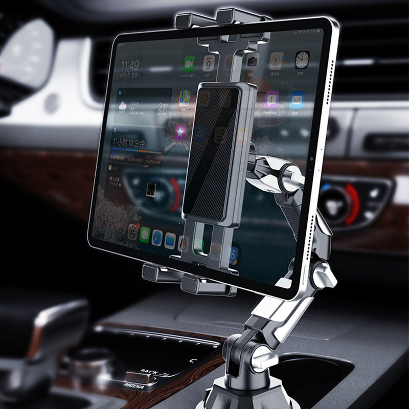 ⏳🔥LIMITED-TIME 50% OFF! ⏰🚗 From Hire Car to Family SUV – Foldable Tablet Stand Fits Most Cup Holders. Adjustable Angle