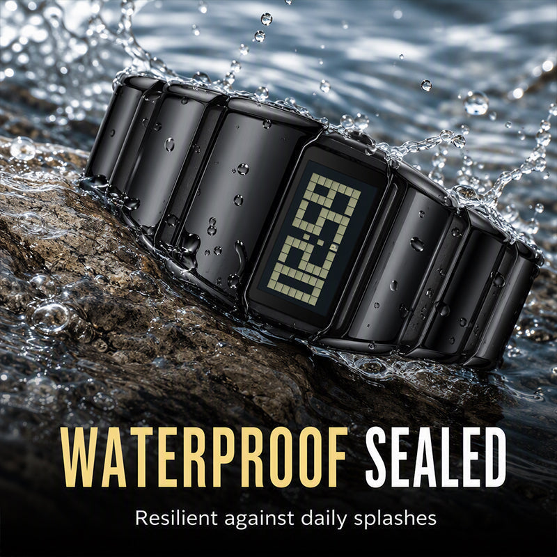 ⏳🔥LIMITED-TIME 50% OFF! ⏰✨ Premium Feel, All-Day Comfort – Luxury Digital Watch with Adjustable Metal Strap. Free UK Delivery