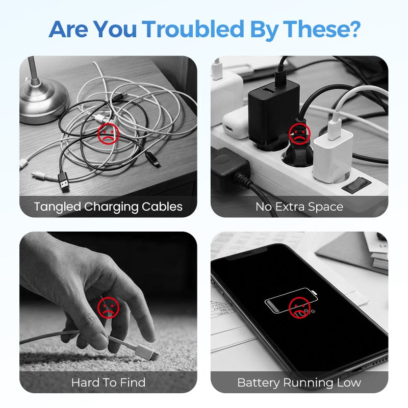 ⚡ 2026 Sale — Over 23,800 Sold! 📱 3-in-1 Foldable Magnetic Charging Stand – Wireless Charging for Phone, Watch & Earbuds, Compact & Space-Saving 🔌