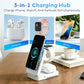 ⚡ 2026 Sale — Over 23,800 Sold! 📱 3-in-1 Foldable Magnetic Charging Stand – Wireless Charging for Phone, Watch & Earbuds, Compact & Space-Saving 🔌