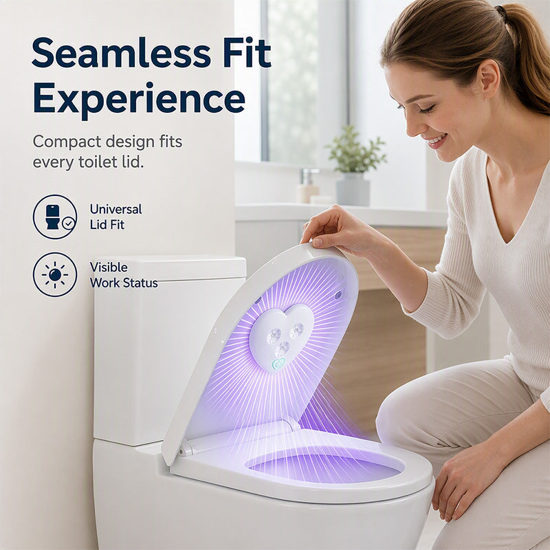 🍃🏆 Last Day Special ! 🚽 Smart UVC Toilet Sterilizer Light